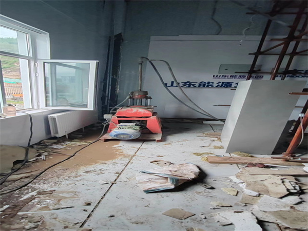 禹王台地基基础下沉墙体裂缝加固注浆顶升施工